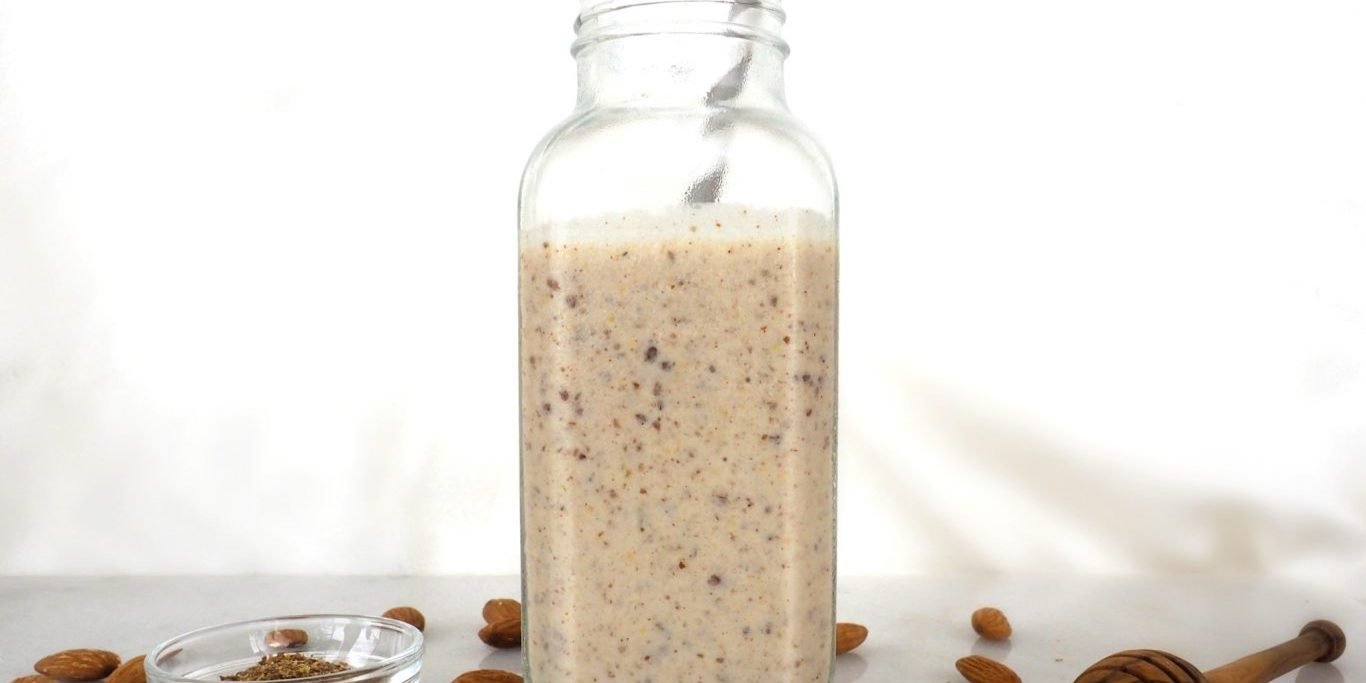 banana smoothie banana almond flax gourmetwithblakely