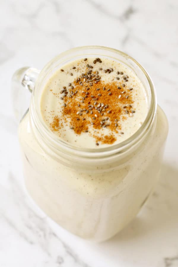 banana smoothie banana chia smoothie cookitrealgood