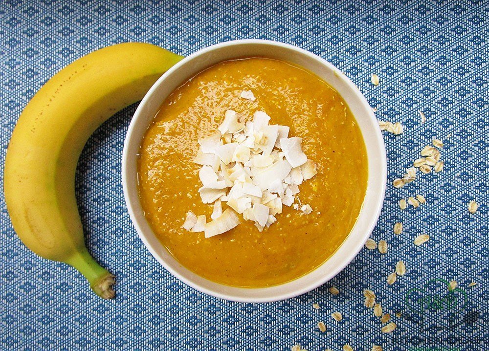 banana smoothie punpkin banana adkitchenideas