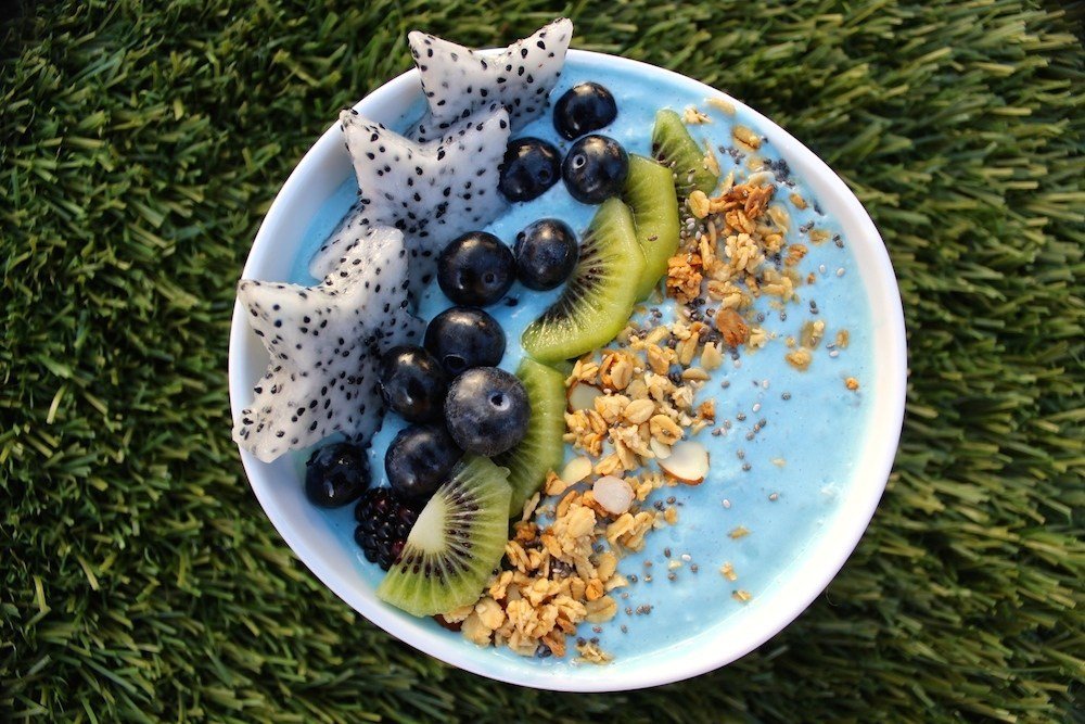 fruit smoothie blue majik smoothie bowl sisterchives