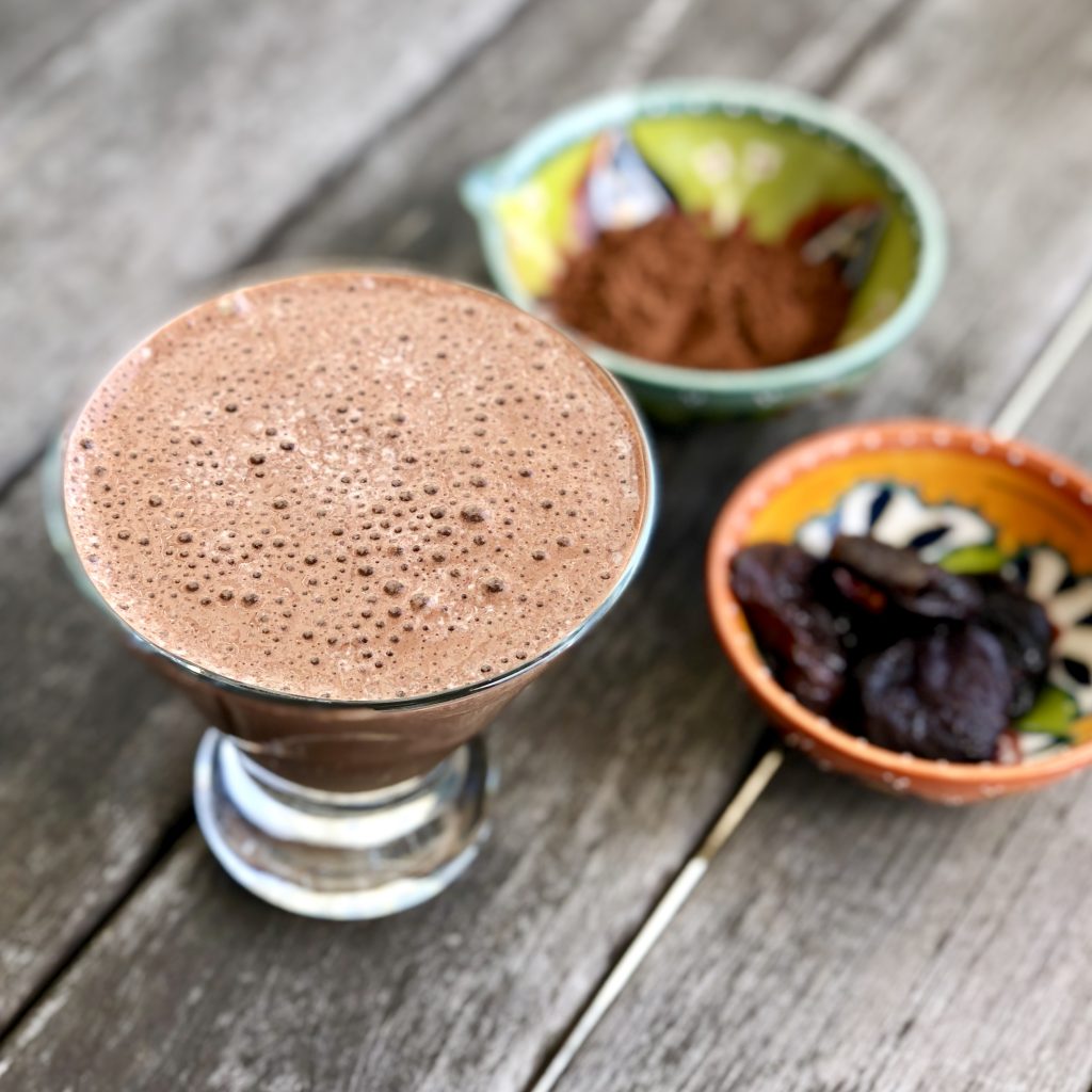 fruit smoothie cocoa prunes smoothie jackienewgent