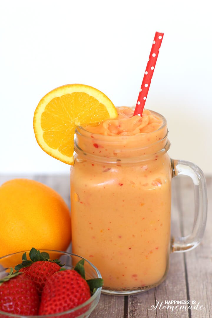 healthy coldbuster immune boosting smoothie happinessishomemade