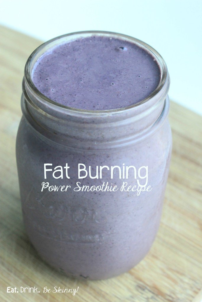 weight loss fat burning power smoothie eatdrinkandbeskinny