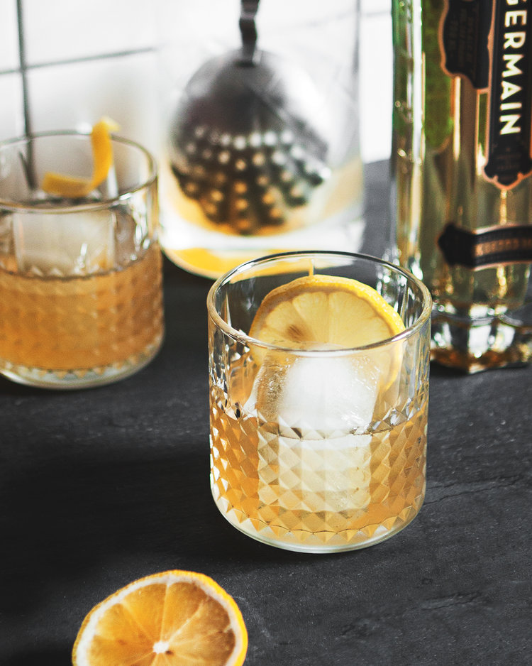 bourbon cocktail honey elderflower old fashioned abetterhappierstsebastian