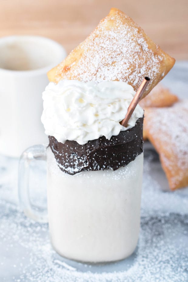 coffee cocktail beignet and coffee cocktail shake cakenknife.