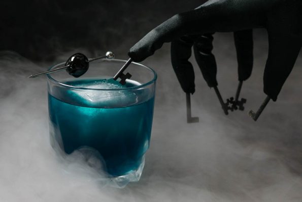 halloween insidious last key inspired cocktail 2geekswhoeat