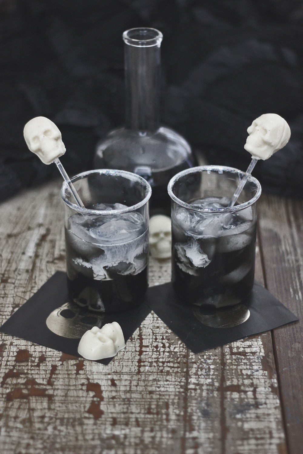 halloween spooky black and white russian homemadebanana