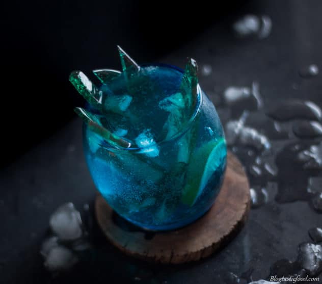 vodka cocktails game of thrones white walker blue cocktail blogtasticfood