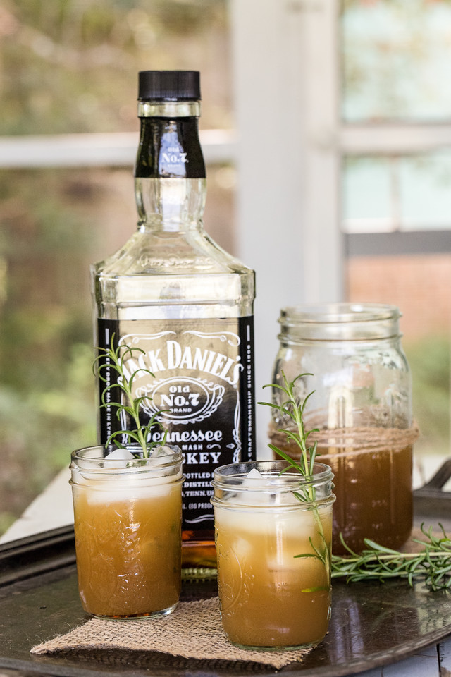 whiskey cocktails apple rosemary whiskey cocktail sidewalkshoes