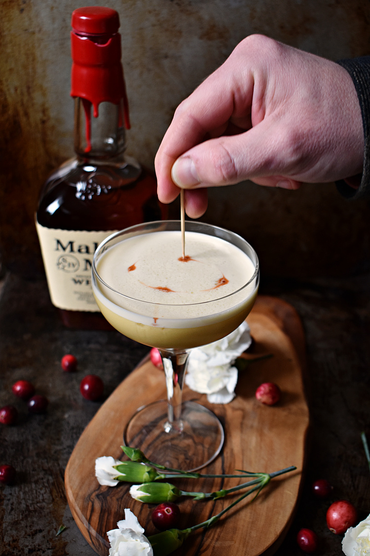 whiskey cocktails rich and creamy whiskey flip cocktail boozyoyster