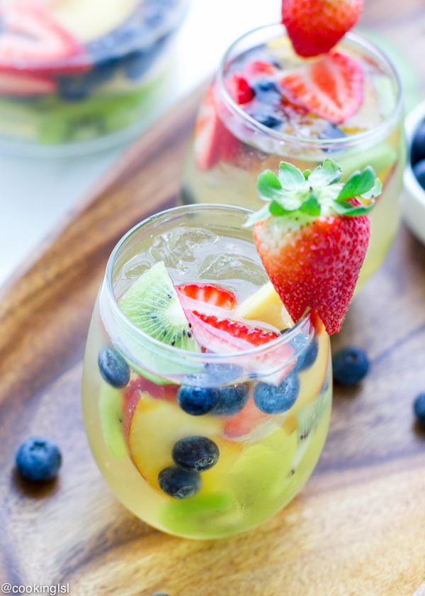 sangria fruity white wine and grand marnier sangria cookinglsl