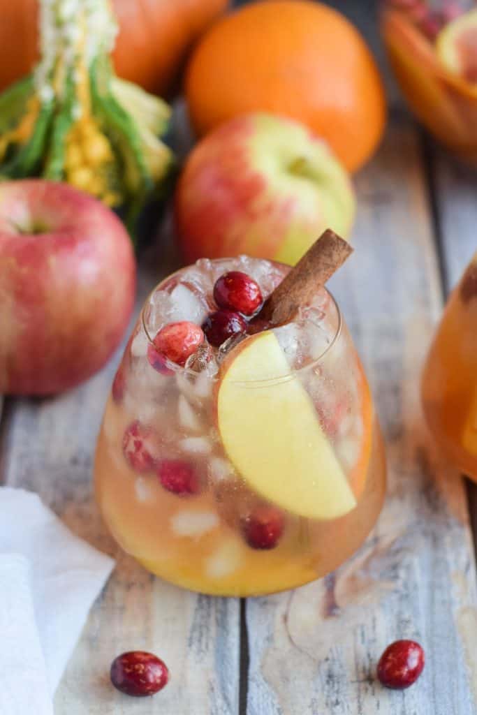 sangria pumpkin apple sangria seasonalcravings