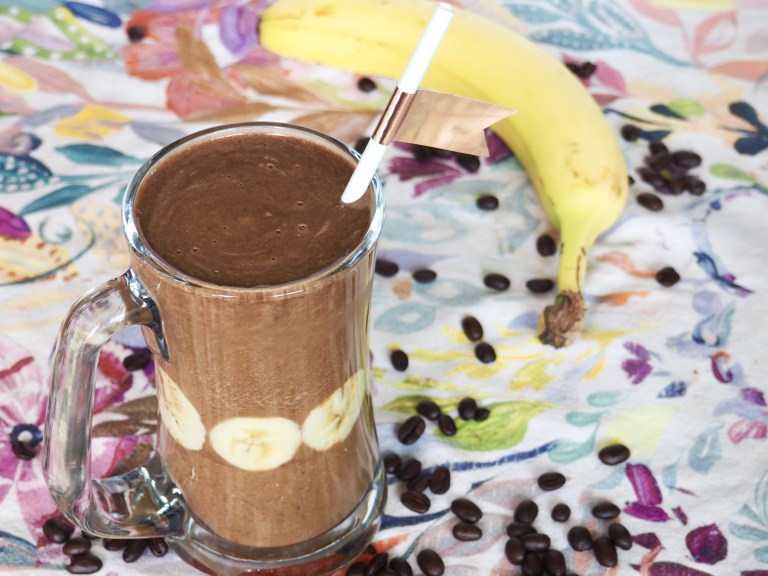 vegan coffee cocoa cold brew smoothie foodtofeelgood