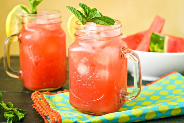 watermelon cocktail watermelon cooler everydaymaven