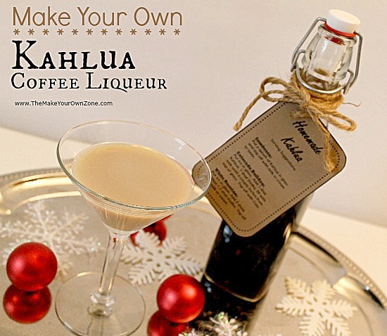 liqueur homemade kahlua coffee liqueur themakeyourownzon