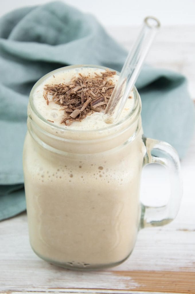 vegan milkshake coffee nice cream shake elephantasticvegan