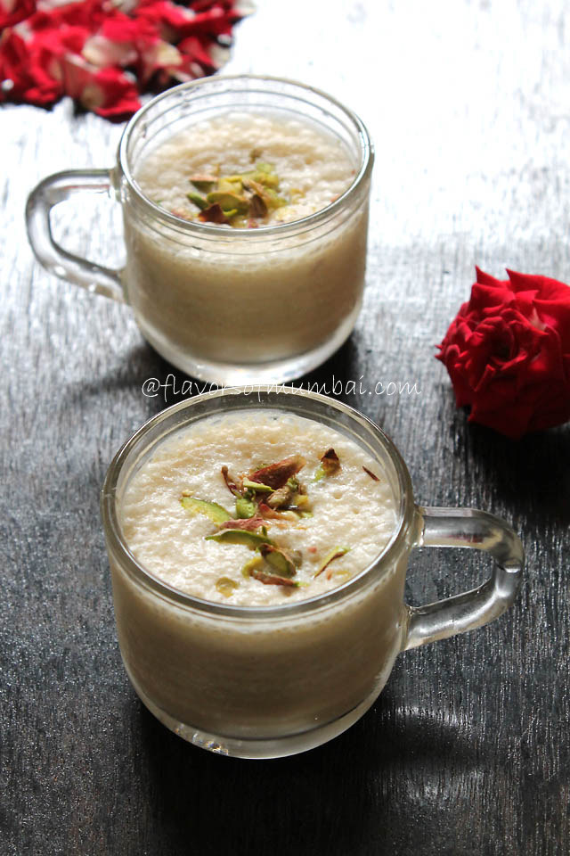 vegan milkshake custard apple milkshake flavorsofmumbai