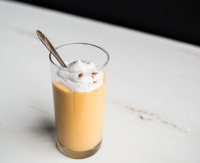 vegan milkshake persimmon cardamom shake gluten free vegan saltedplains