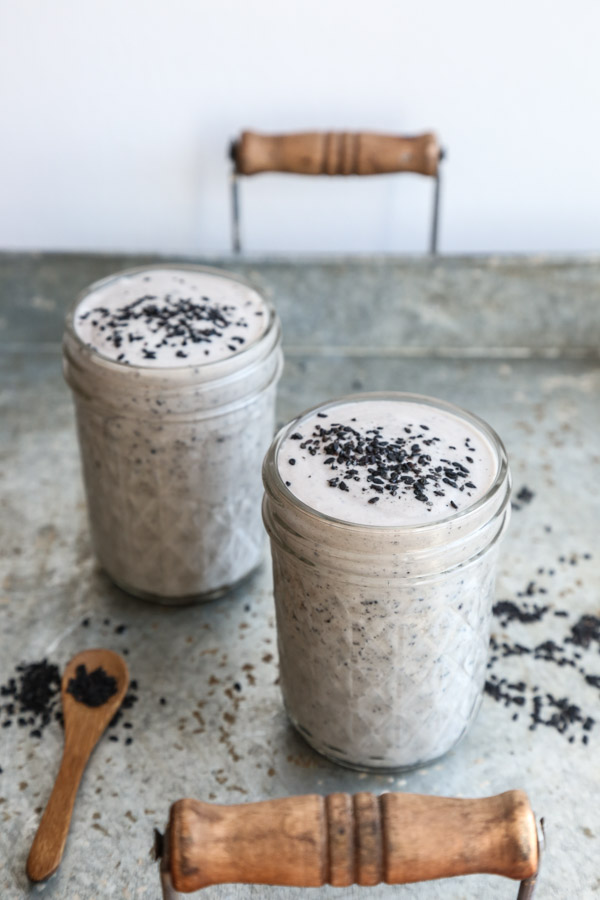 vegan milkshake vegan black sesame milkshakes dessert feedmephoebe