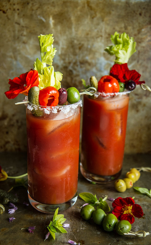 veggie cocktail roasted red pepper bloody mary heatherchristo
