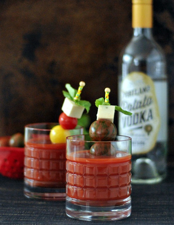 veggie cocktail spicy vodka caprese cocktail spabettie