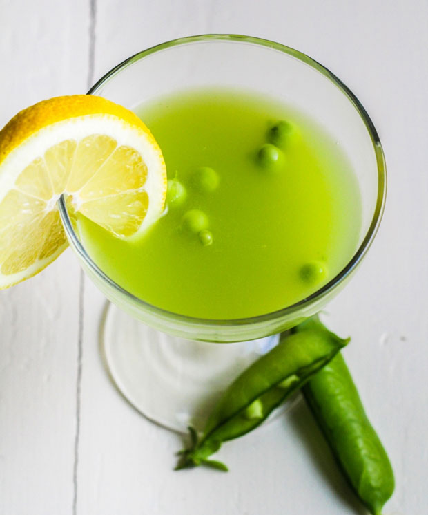 veggie coctail green pea rum cooler recipechart