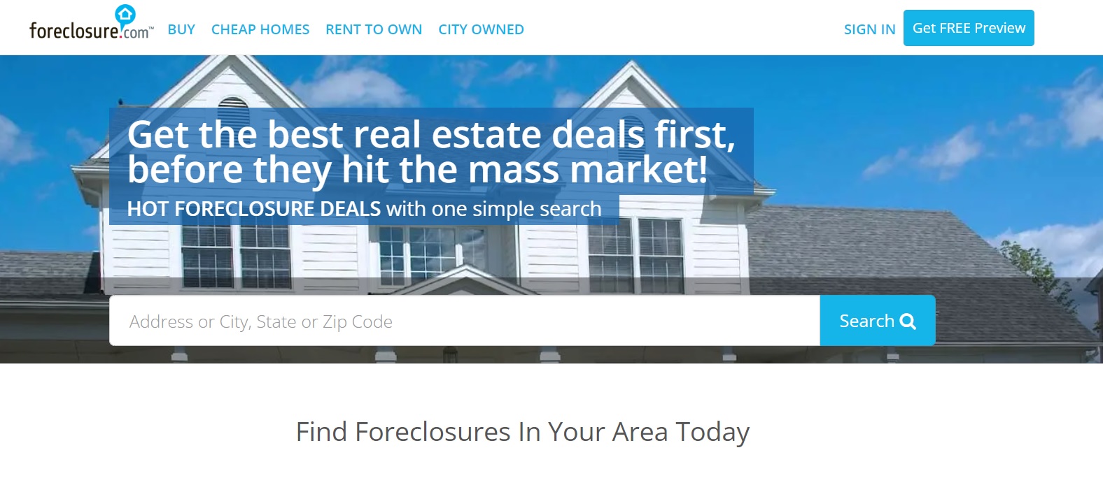 foreclosure